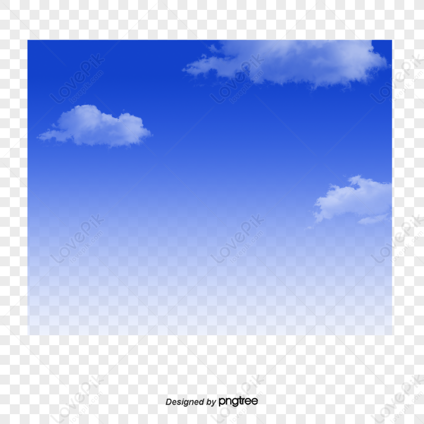 Blue Sky Background,blue Gradient,gradient,baiyun PNG Transparent