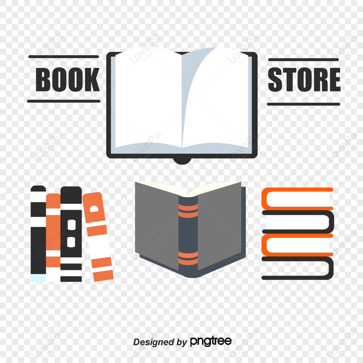 Book shop, library, store dictionary vector icon. Education, knowledge or  literature symbol of open book with red and gray paper pages, bookmark.  Bookstore, library and reading club isolated emblem Stock Vector Image