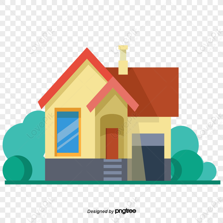 Cartoon House,house Plan,cartoon Buildings,architecture PNG Picture And ...
