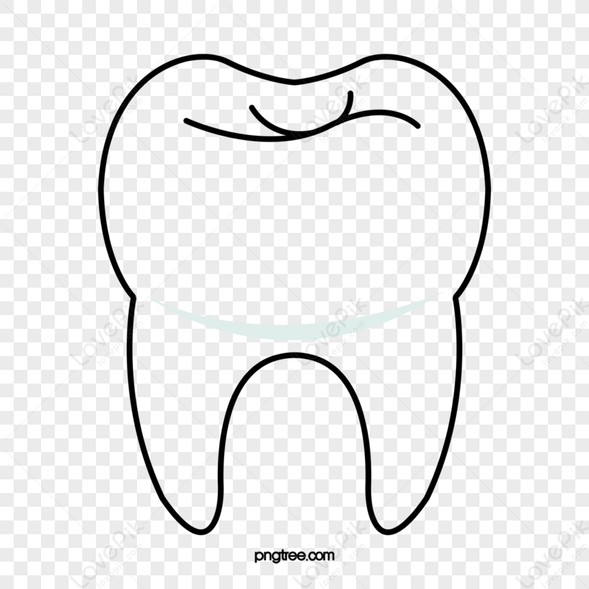 Cartoon Tooth PNG Transparent And Clipart Image For Free Download ...