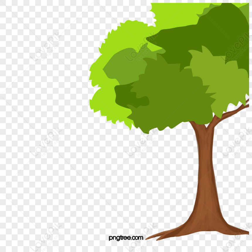 Cartoon Tree,recycle,wood,ecology PNG Free Download And Clipart Image ...