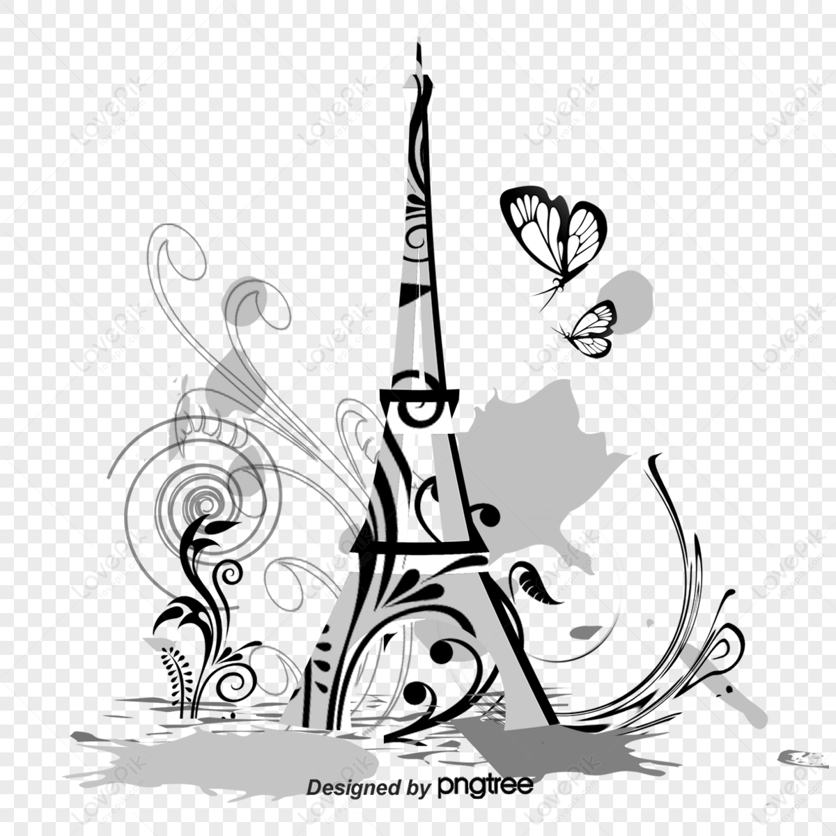 eiffel tower,tower sketch,paris,tower drawing png white transparent
