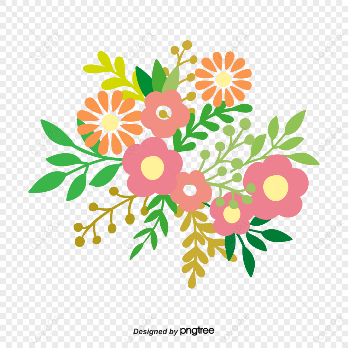 Floral Pattern PNG Images For Free Download - Pngtree