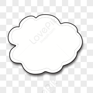 Clouds Text Box PNG Images With Transparent Background | Free Download ...