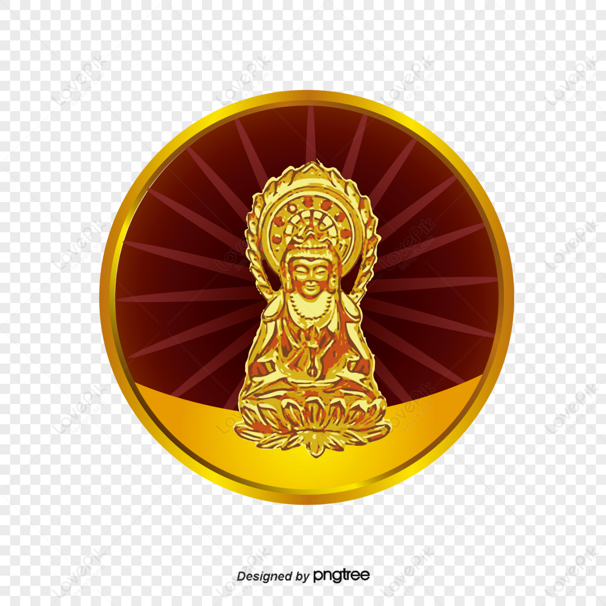 Seigneur Bouddha clipart