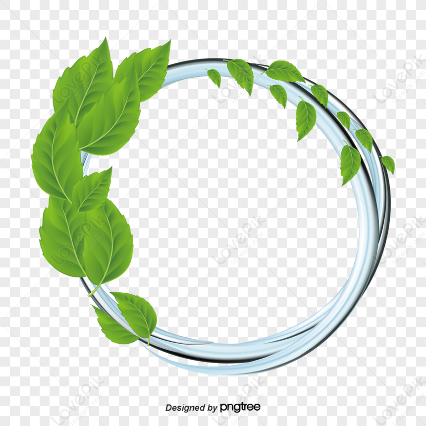 Leaves Circle,loop,line,leaf Free PNG And Clipart Image For Free ...