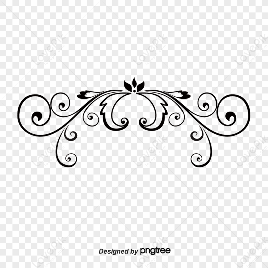 Pattern Border,creative Pattern,corner Line,shading Borders PNG White ...