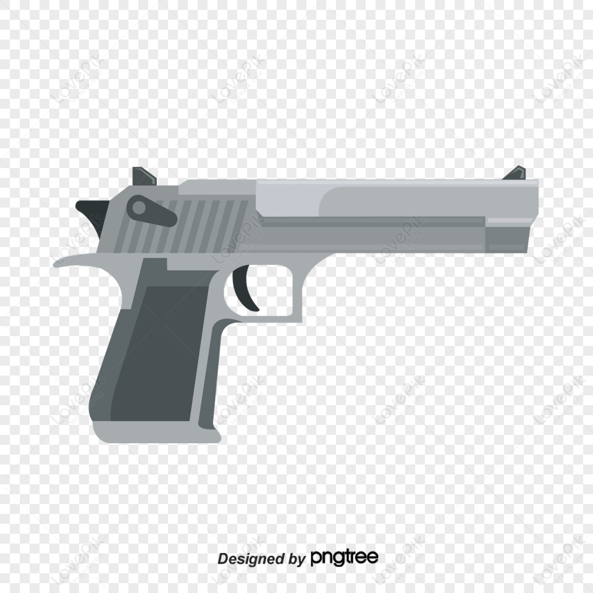 Pistol,cartoon,lethal Weapon PNG Picture And Clipart Image For Free 