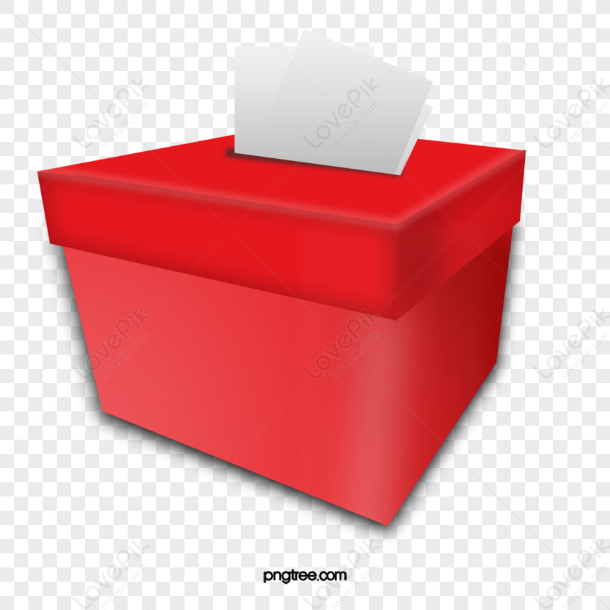 Red Ballot Box,vote,election,the Ballot Box PNG Transparent Image And ...