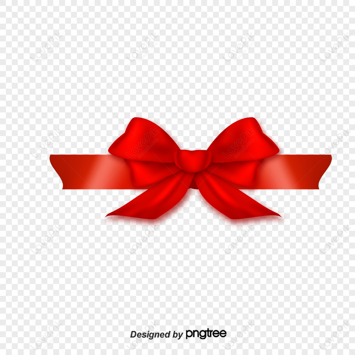 Red Ribbon Vector,colored Ribbons,colored Ribbon PNG Transparent And ...