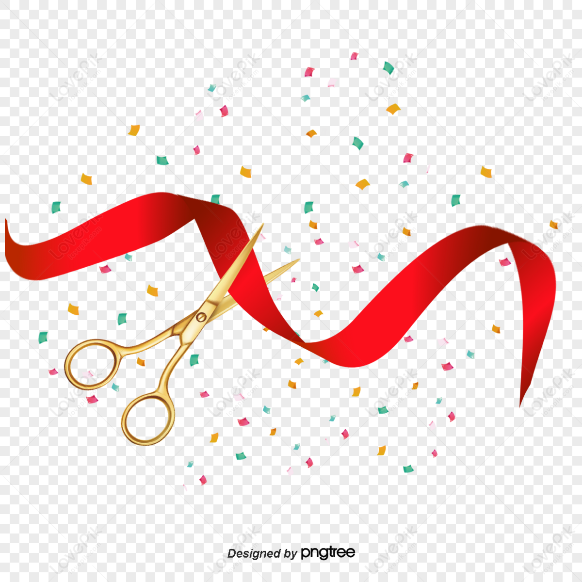ribbon-cutting activities,cut the ribbon,colored ribbons,colored ribbon png image