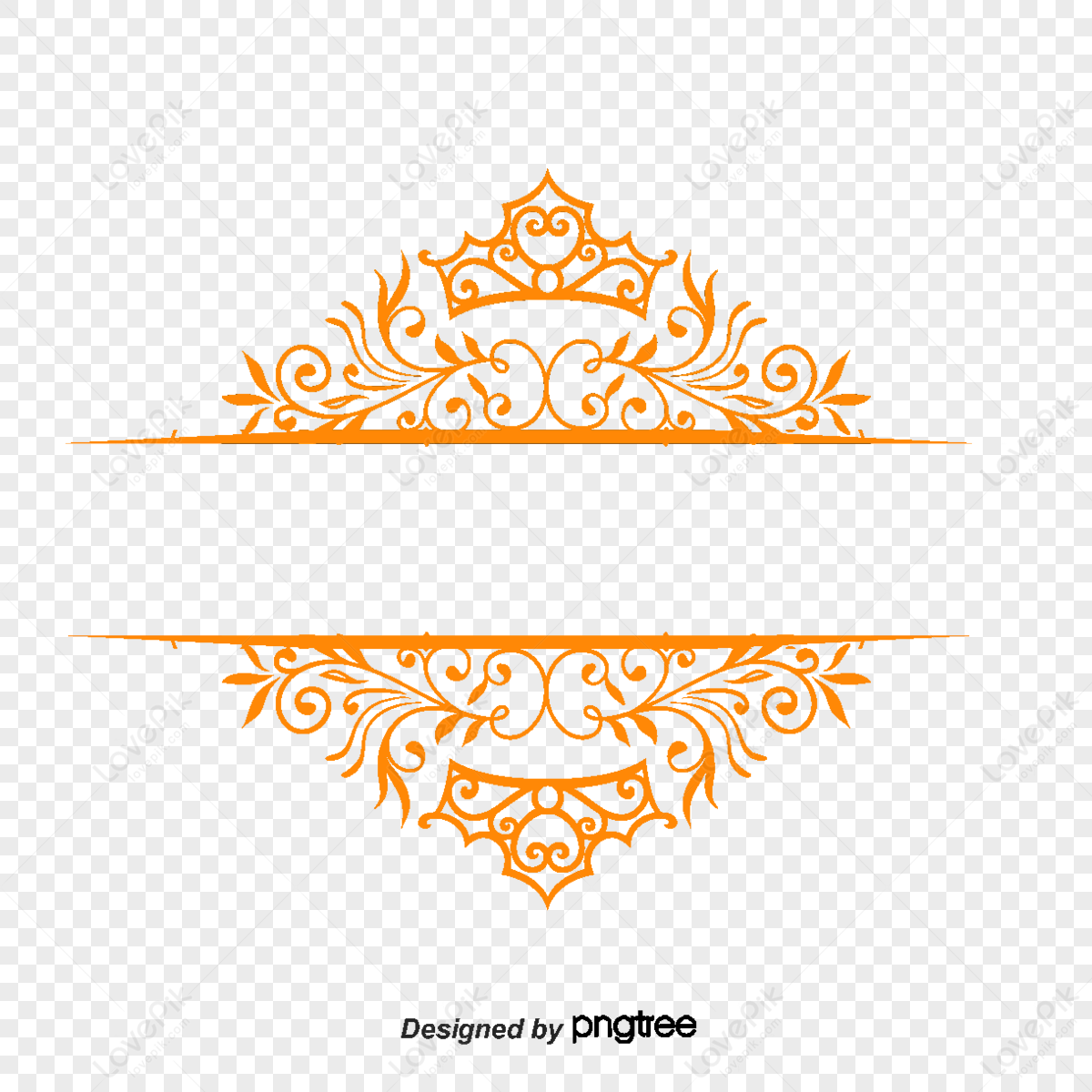 Simple Vector Continental Crown Border,king Crown,text Borders,frame ...