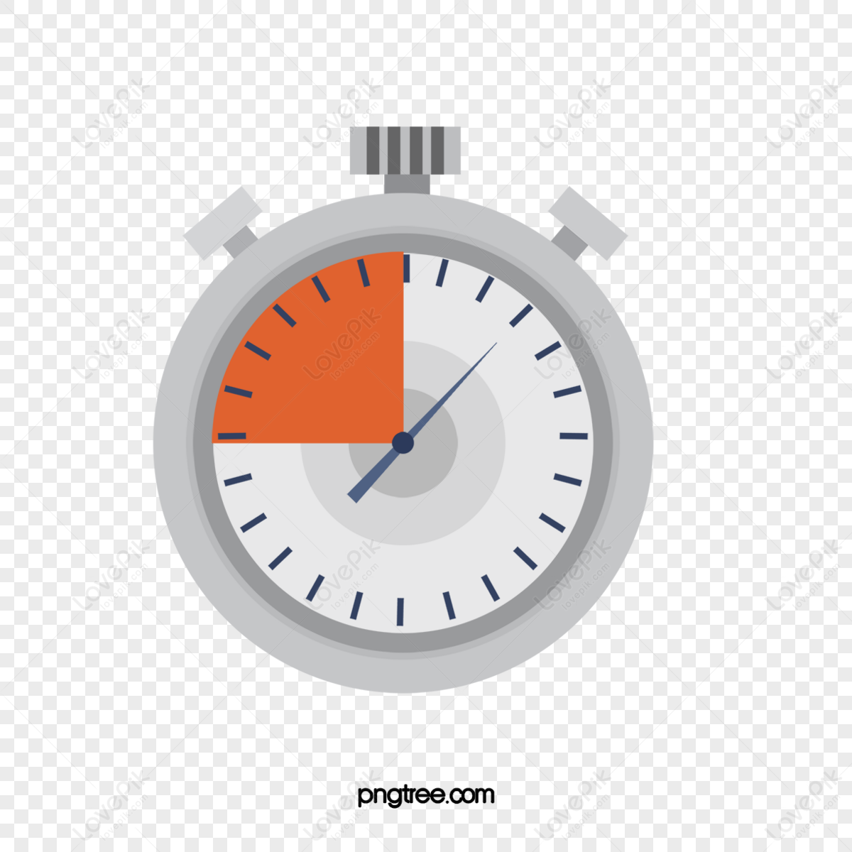 Mano con cronometro dell'orologio PNG, SVG