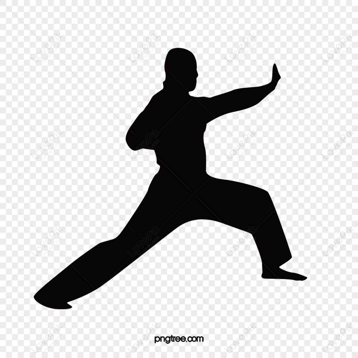 Martial Arts Silhouette Logo Vector Illustration Stock Vector (Royalty  Free) 1494779159 | Shutterstock