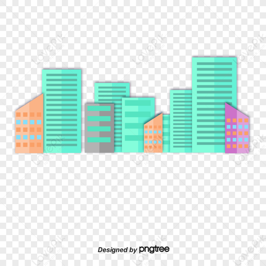 Urban Construction,tall Building,city Clip Art,itc PNG Image And ...