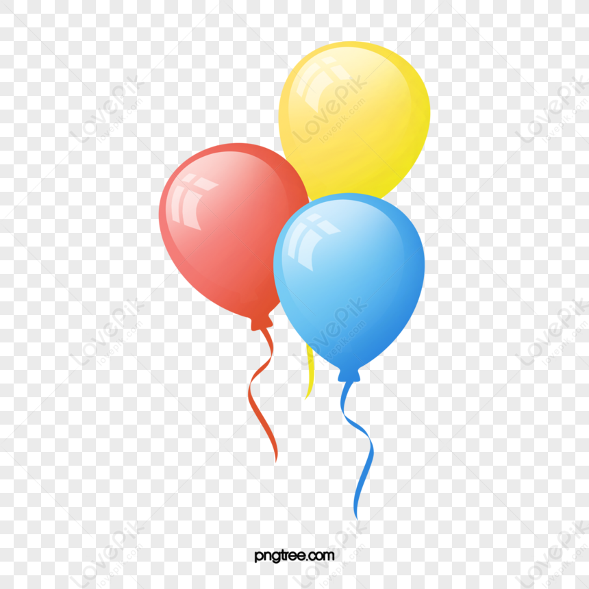 Vector Birthday Balloons,baloon,birthday Fonts,celebration PNG Free ...