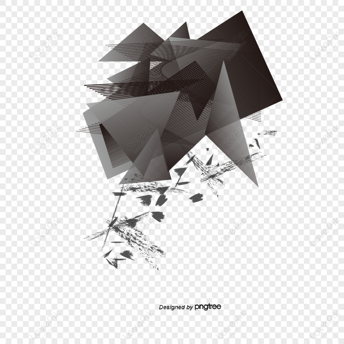 Black PNG Images With Transparent Background