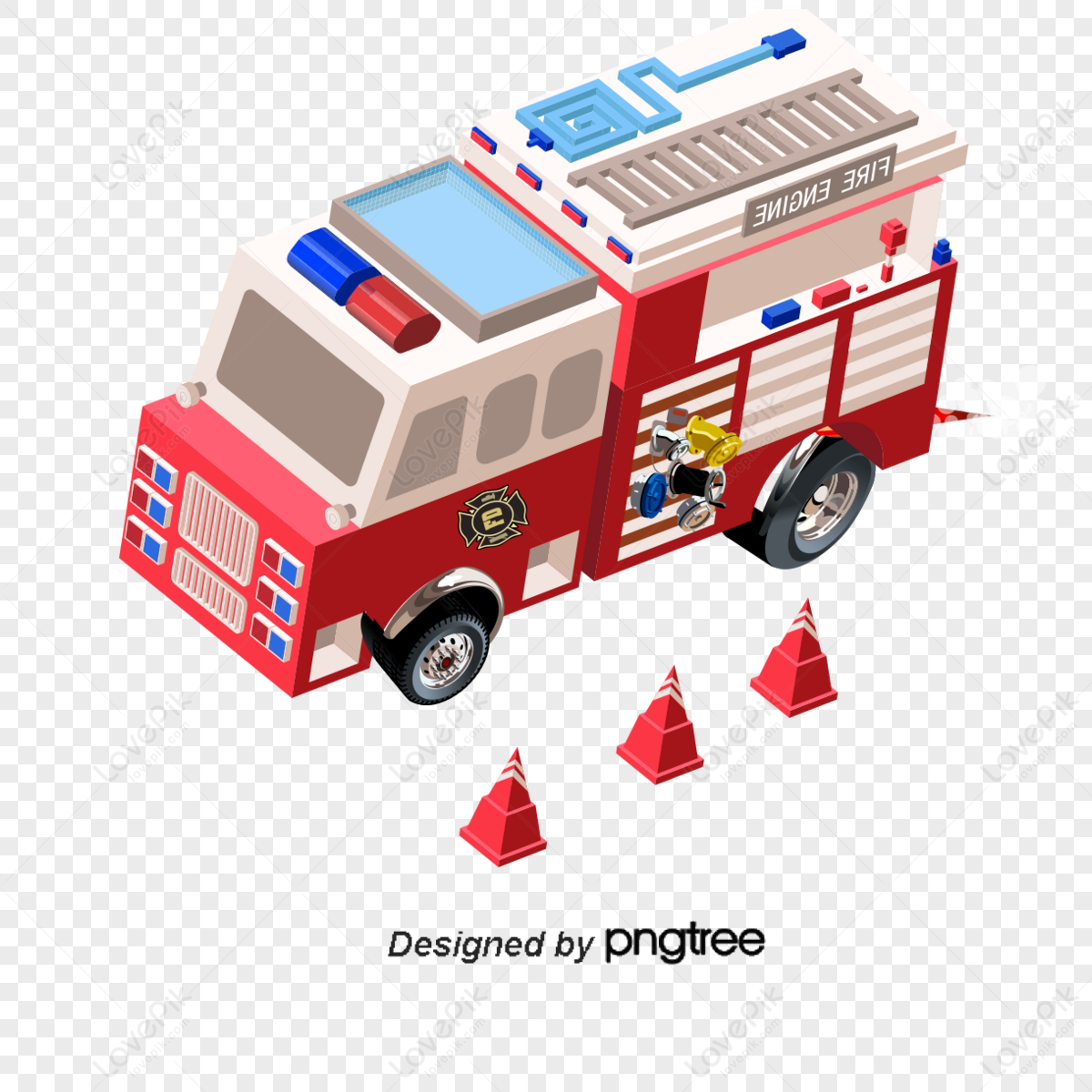 Vector Cartoon Fire Truck,fire Cartoons PNG Free Download And Clipart ...