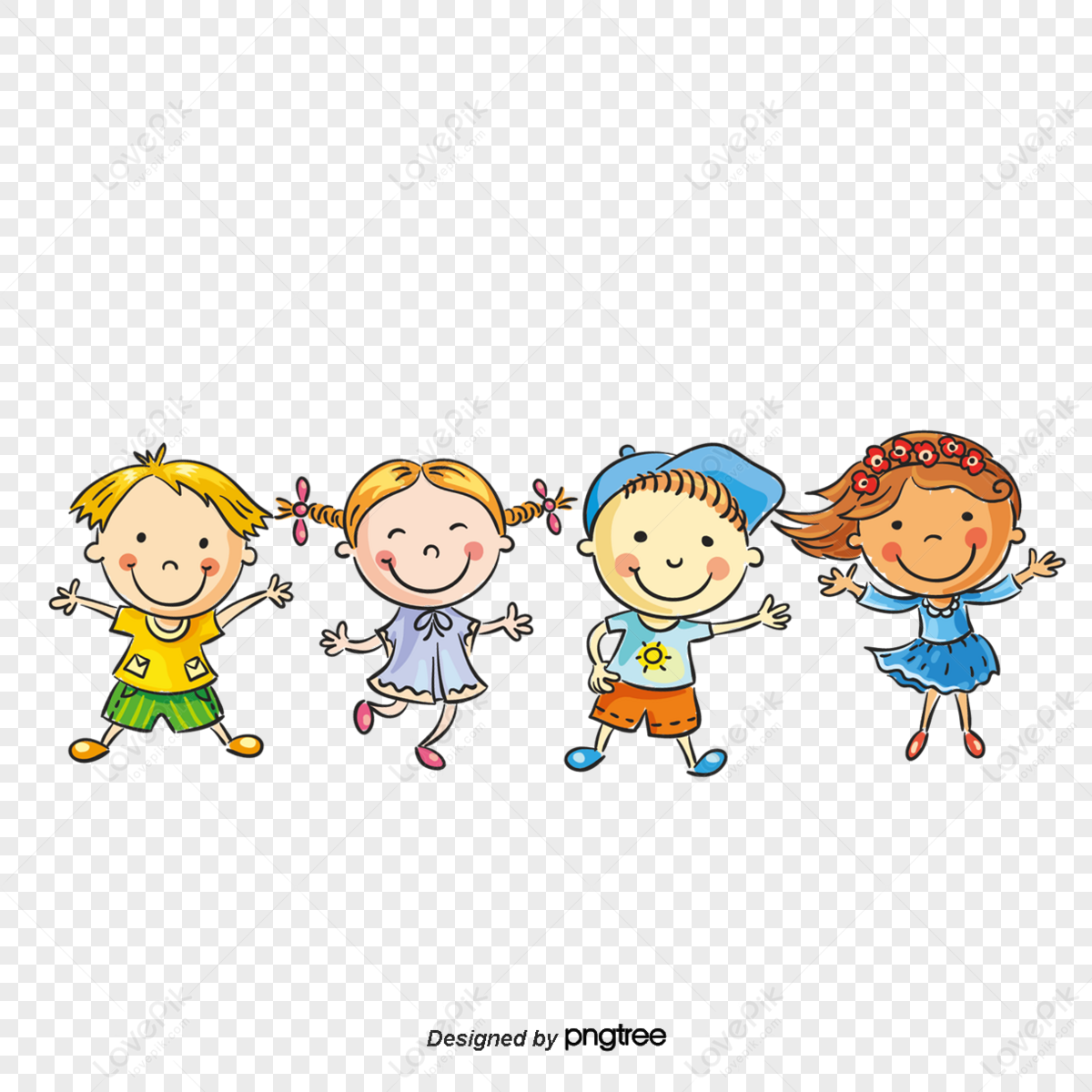 Vector Cute Cartoon Girl,character,girls,characters PNG Hd Transparent ...