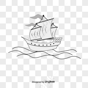 Boat Drawing PNG Images With Transparent Background | Free Download On ...