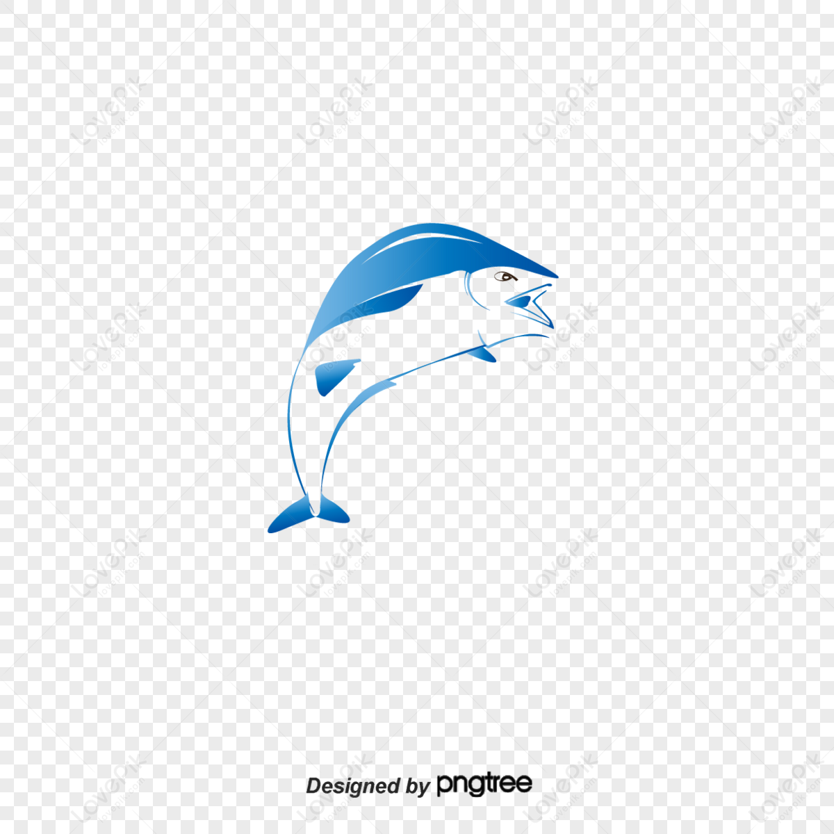 vector yacht with cartoon swordfish png transparent background