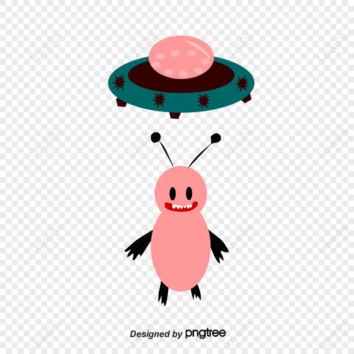 Ovni Coloriu Três Alienígenas PNG , Ovni, Desenho Animado, Ufo Imagem PNG e  PSD Para Download Gratuito