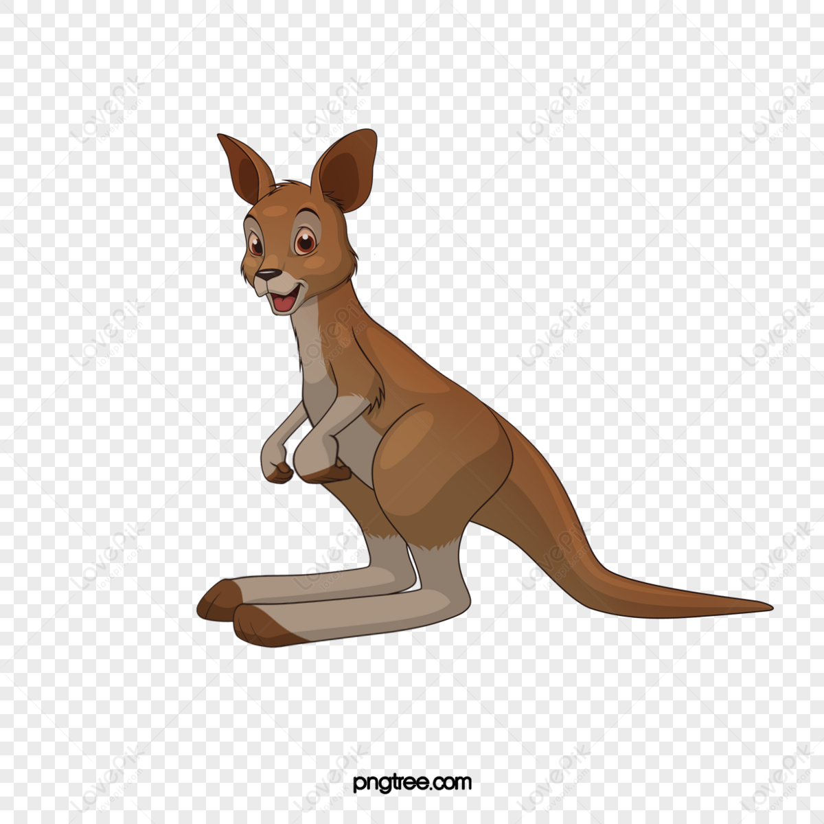 a kangaroo,clip-art,hyena,lettering png image free download