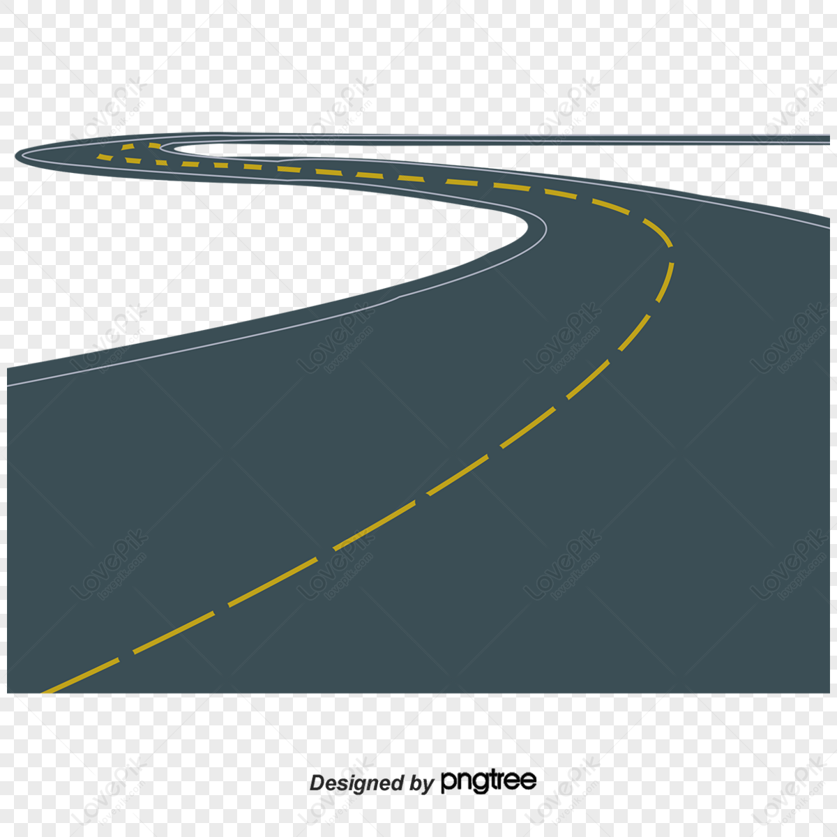 Asphalt Road,zebra,cross,cartoon Road PNG Free Download And Clipart ...