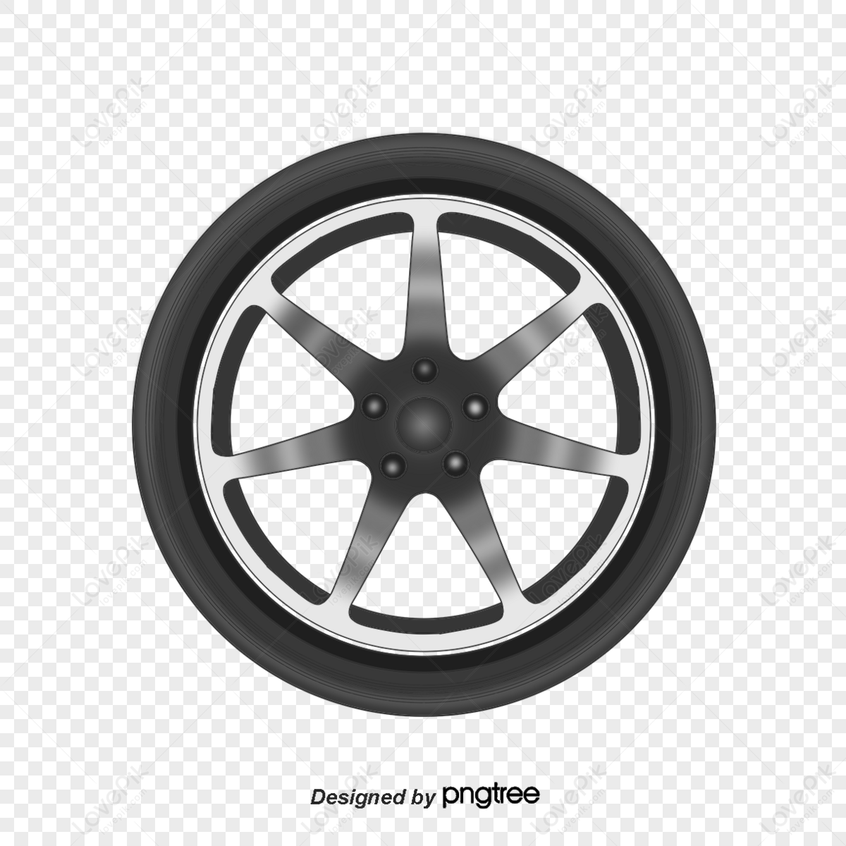 Black Wheel PNG Images With Transparent Background | Free Download On ...