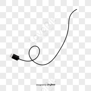 Black Wire PNG Images With Transparent Background