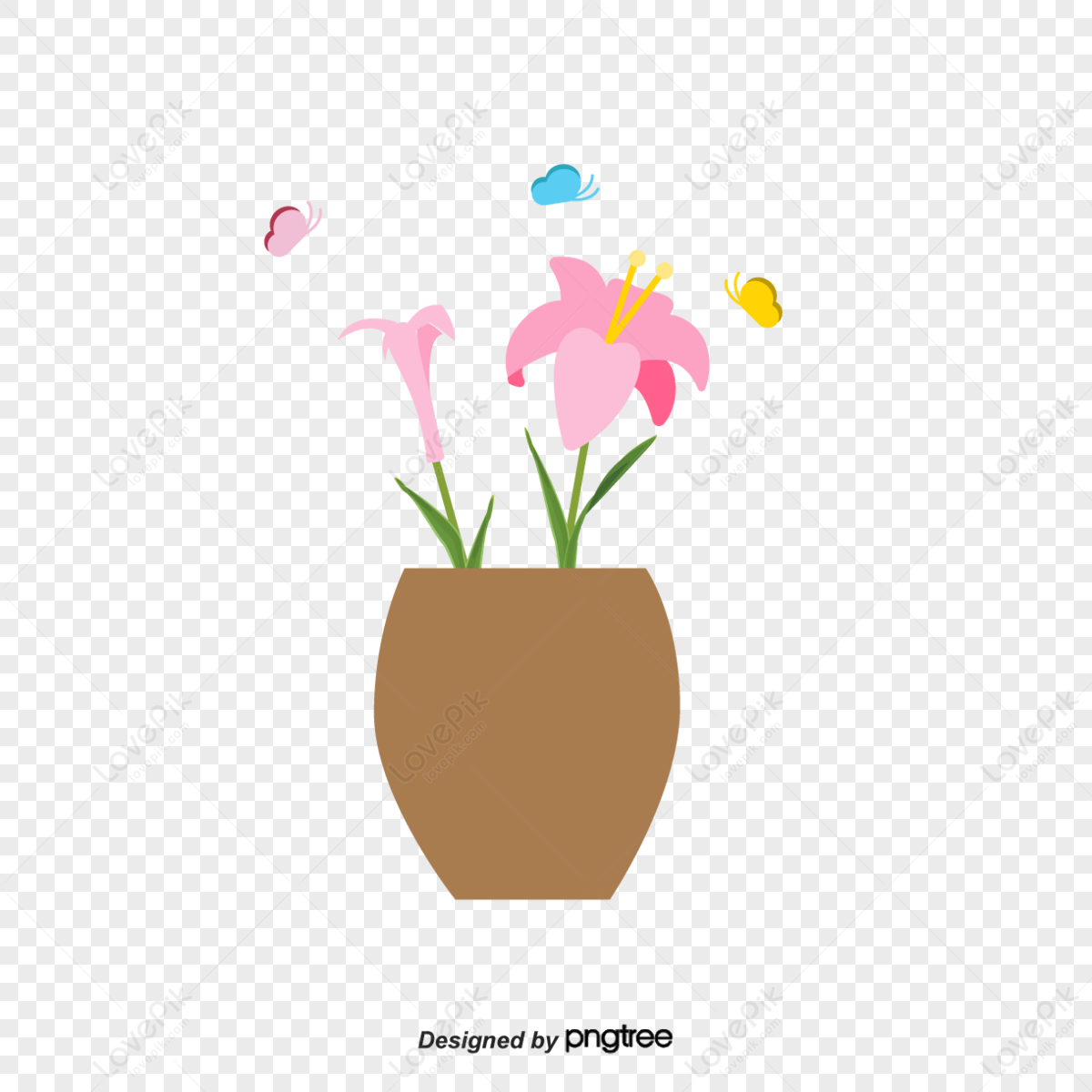 Blooming Lily PNG Images With Transparent Background | Free Download On ...