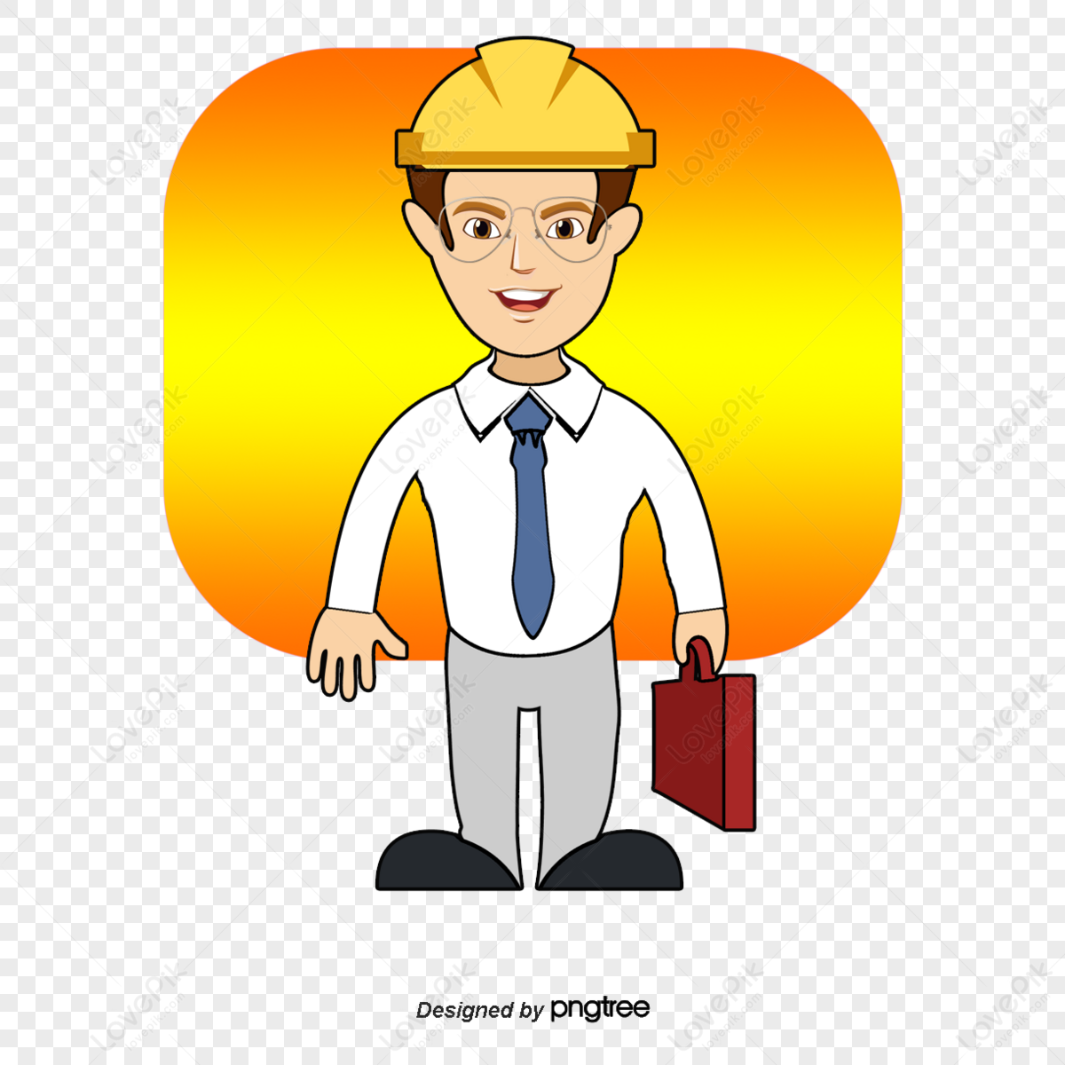 Engineer Character PNG Images With Transparent Background | Free ...