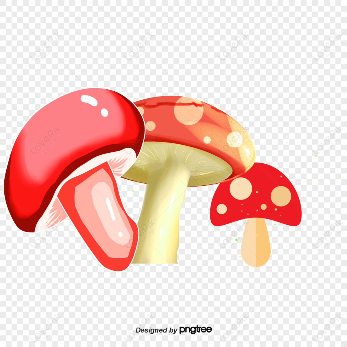 Cute Mushroom PNG, Vector, PSD, and Clipart With Transparent Background for  Free Download