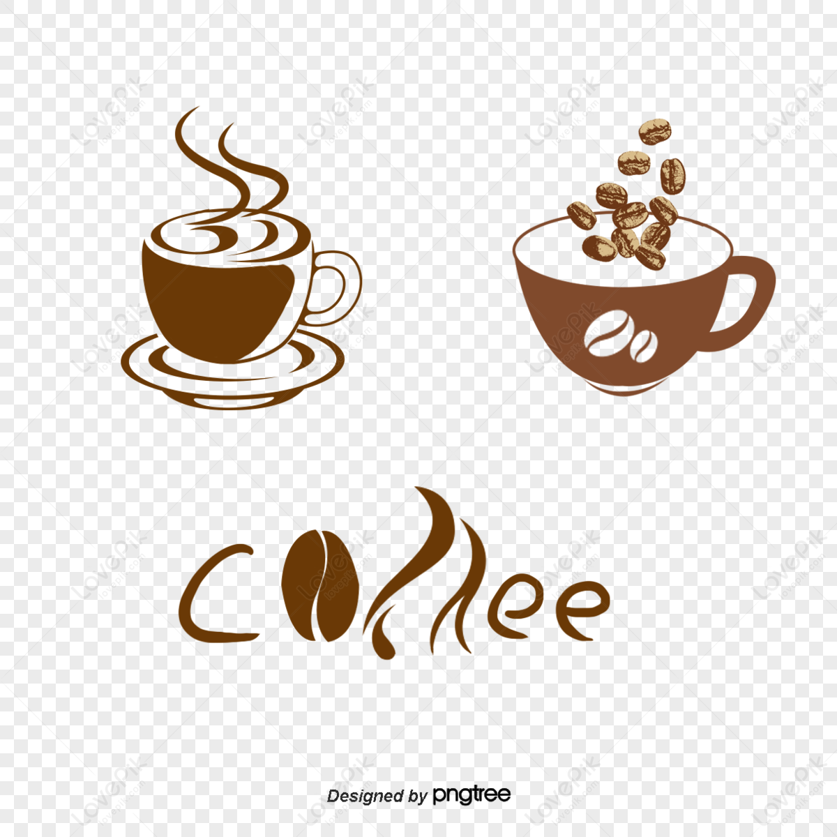 Coffee Bean Logo Stock Vector by ©oriu007 190371674