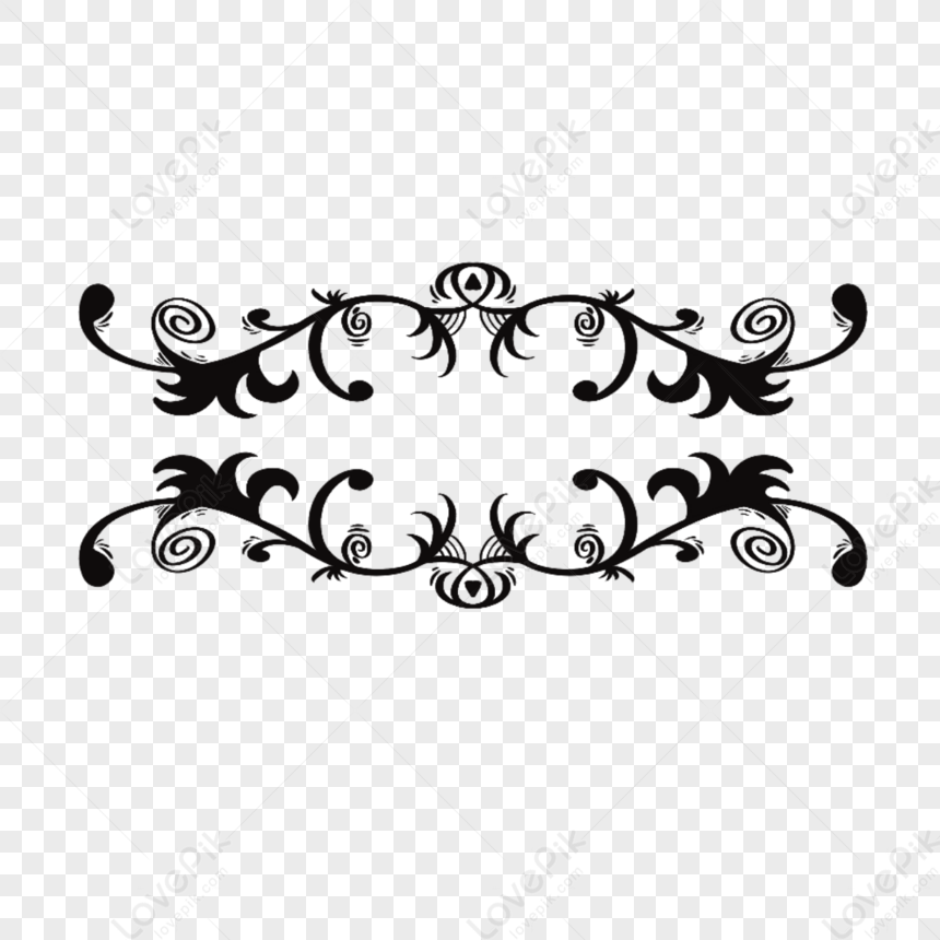 Continental Black Border,wireframe,classic,frame PNG Picture And ...