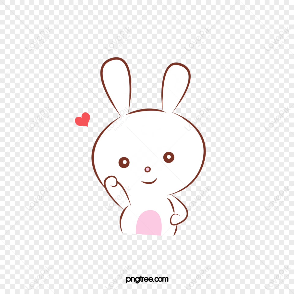 Cute Cartoon Bunny,poster,kids,delicate PNG Transparent Background And ...