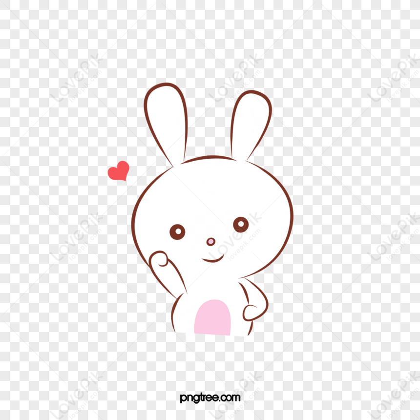 Cute Cartoon Bunny,poster,kids,delicate PNG Transparent Background And ...