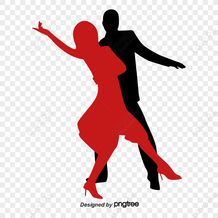 Dancing Couple Vector Material Png,lovers,couple Dance,couple Materials ...