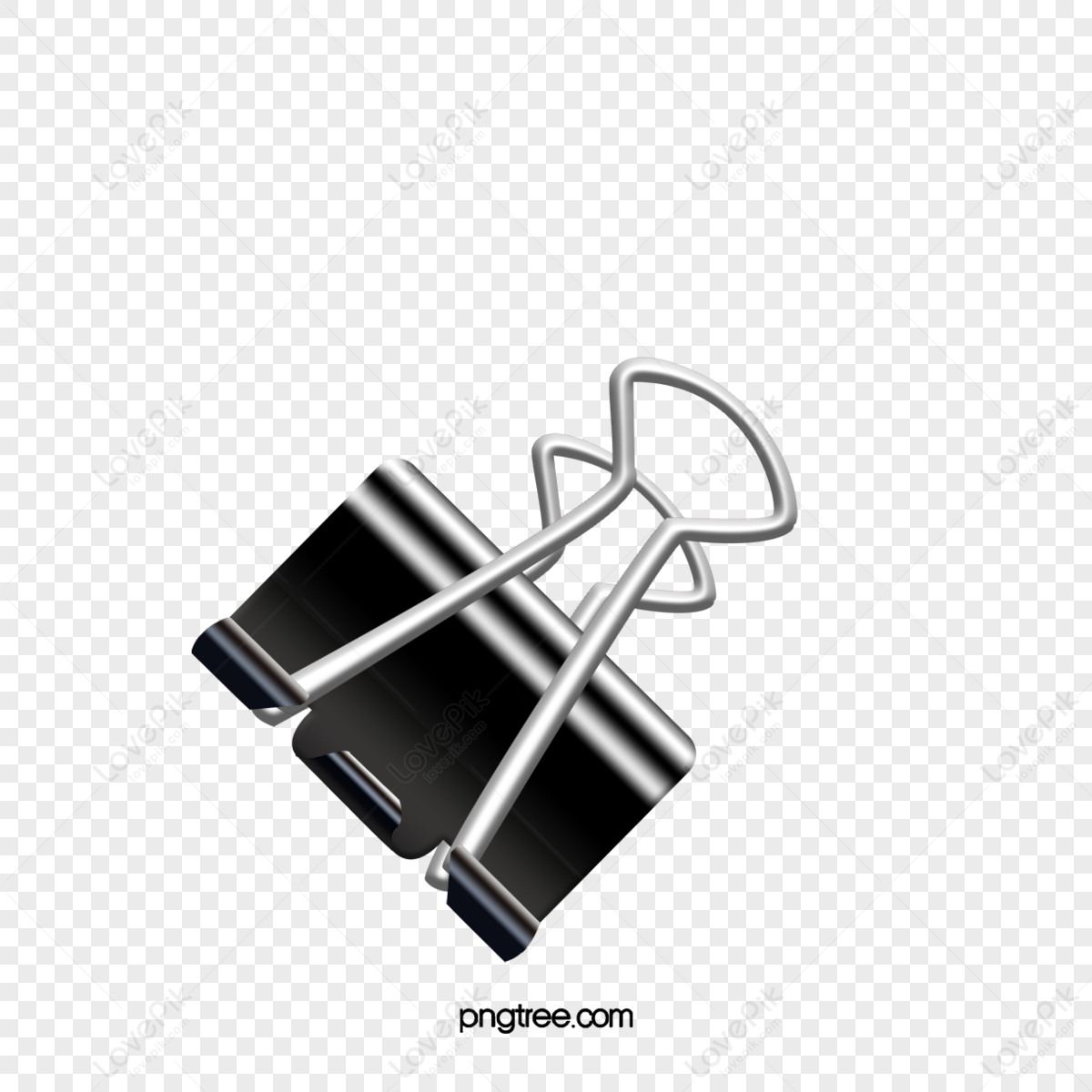 Dovetail Clip,black Binder Clips PNG Image Free Download And Clipart ...