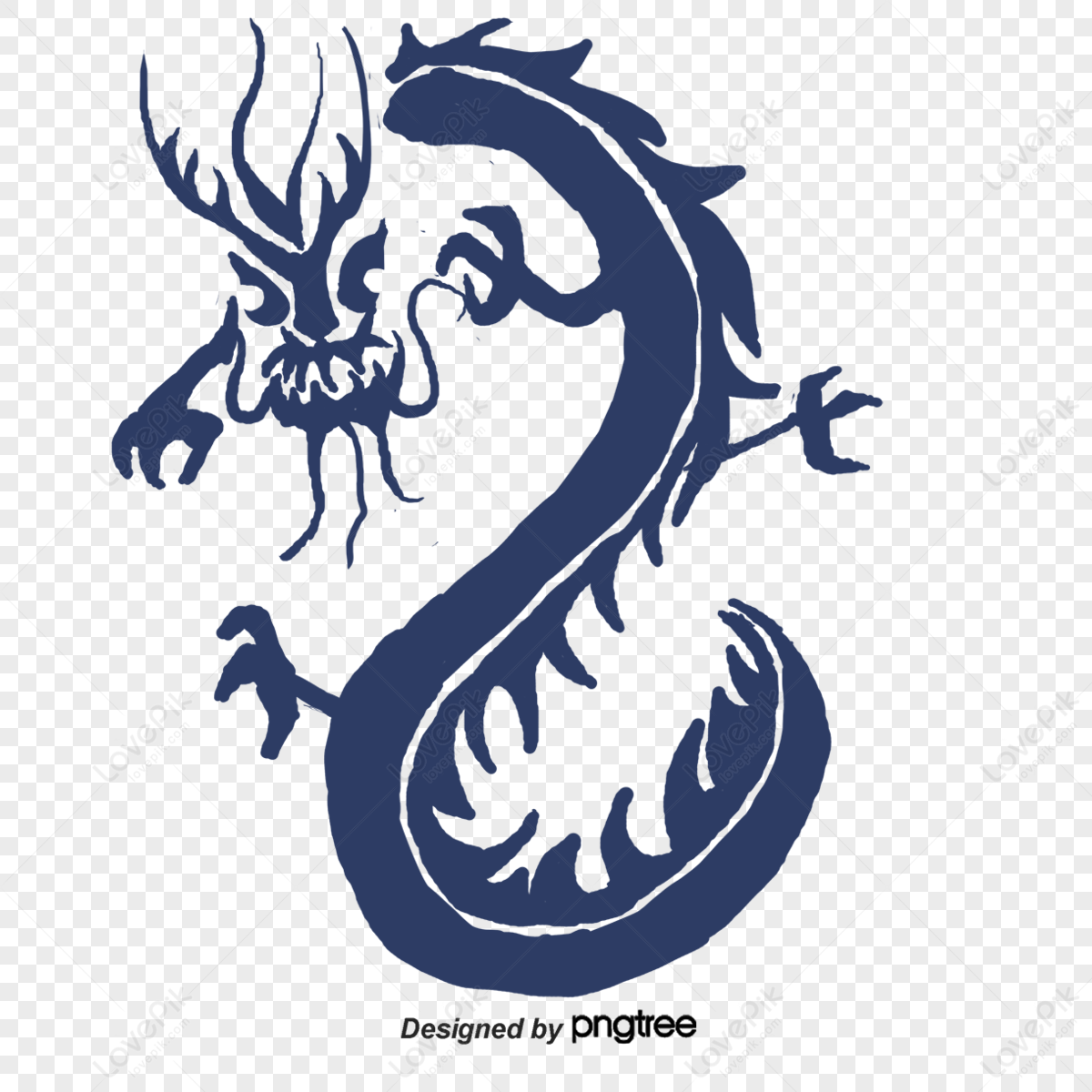 Dragon Tattoo Design, Vintage Engraved Vector Illustration. Dragon Tattoo  Symbol Chinese Design And Dragon Tattoo Art Culture. Dragon Tattoo Black  Ancient Decoration. Traditional Asian Fantasy Icon. Royalty Free SVG,  Cliparts, Vectors, and