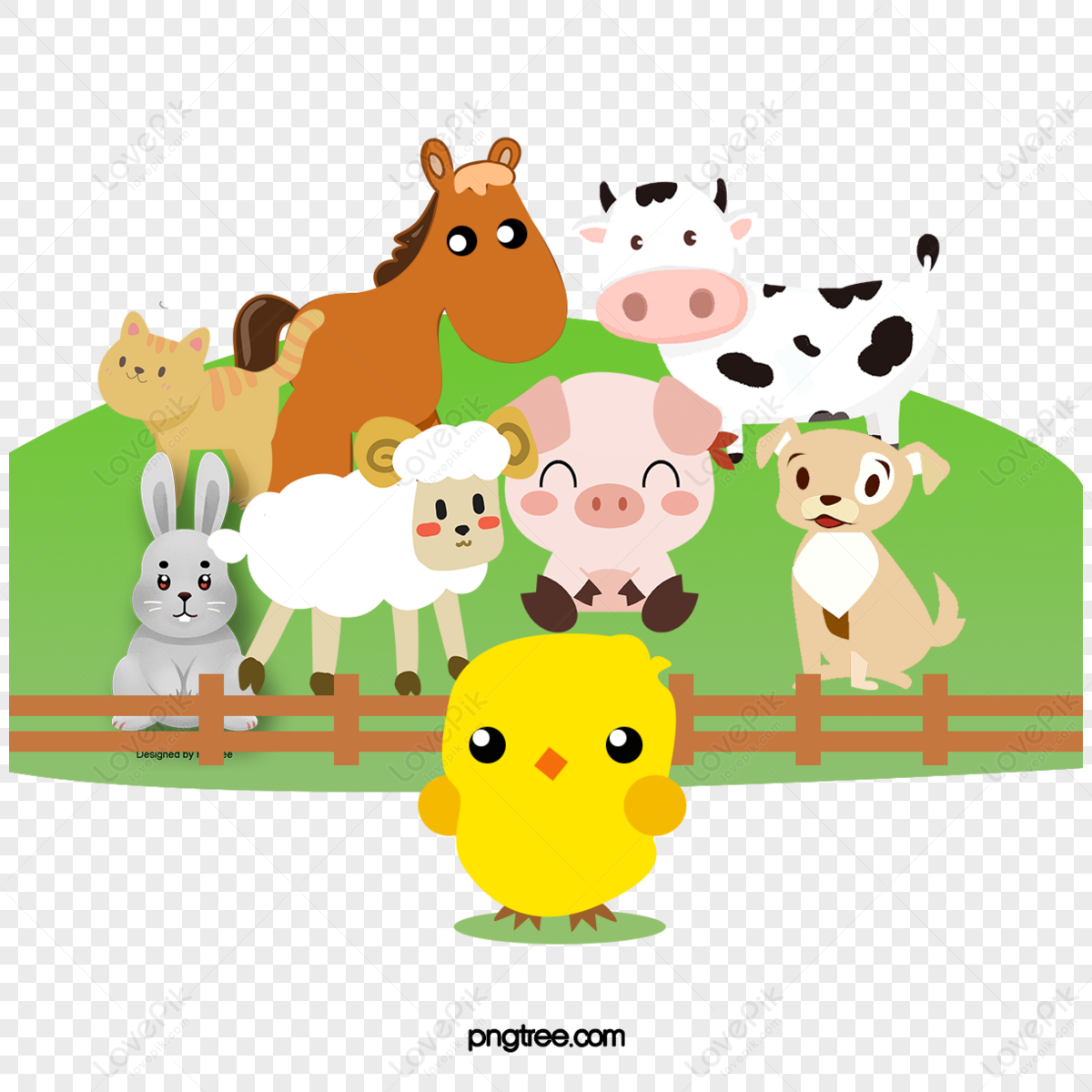 Farm Animals Clipart PNG Images With Transparent Background | Free ...