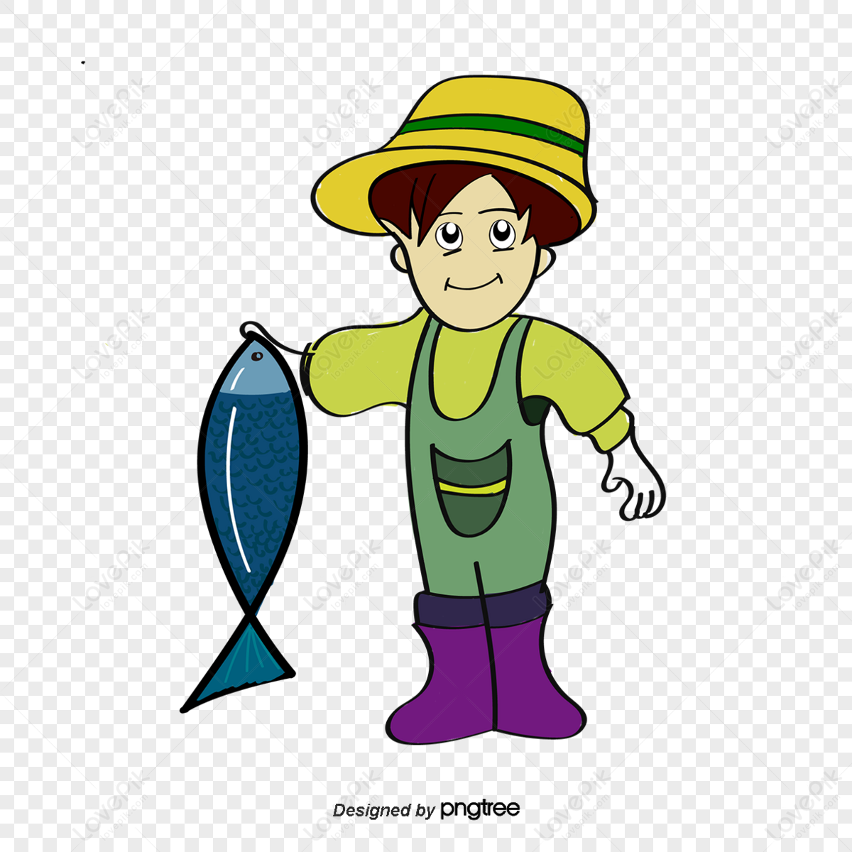 Fishermen PNG, Vector, PSD, and Clipart With Transparent