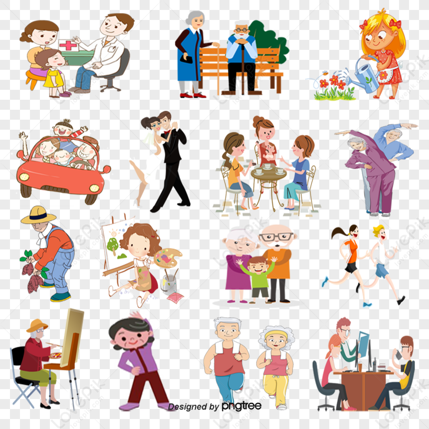 Elderly exercise Vectors & Illustrations for Free Download