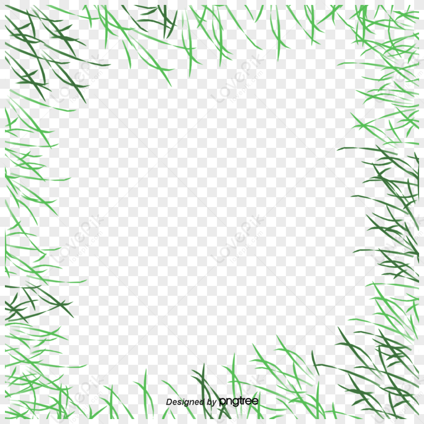 Green Leaf Borders,fresh,decor,plant Borders PNG Transparent And ...