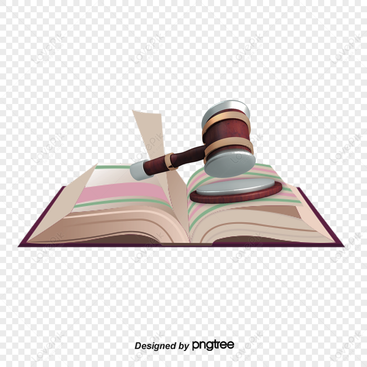 hammer and law books promotional material,propaganda,promoting law png transparent background