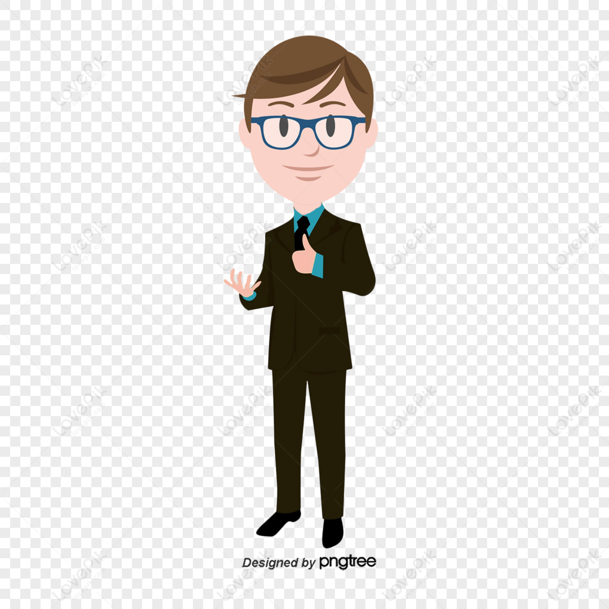 Man Wearing Glasses PNG Images With Transparent Background | Free ...
