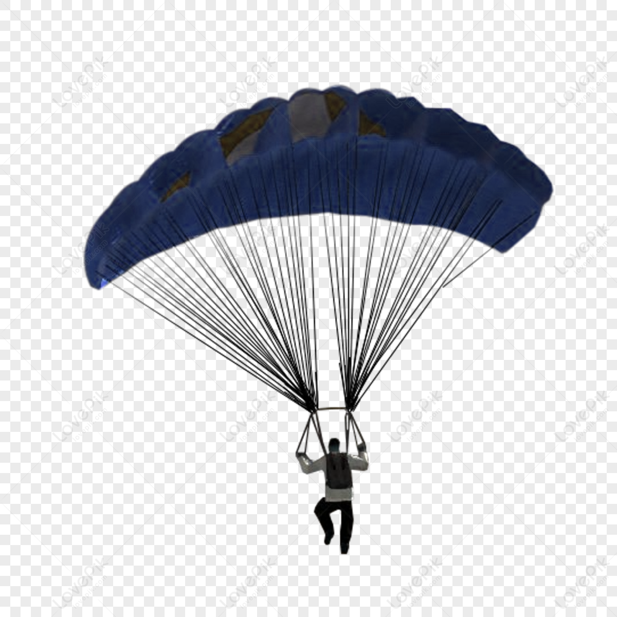 Hand-painted Parachute,floating,cartoon,float PNG Transparent ...