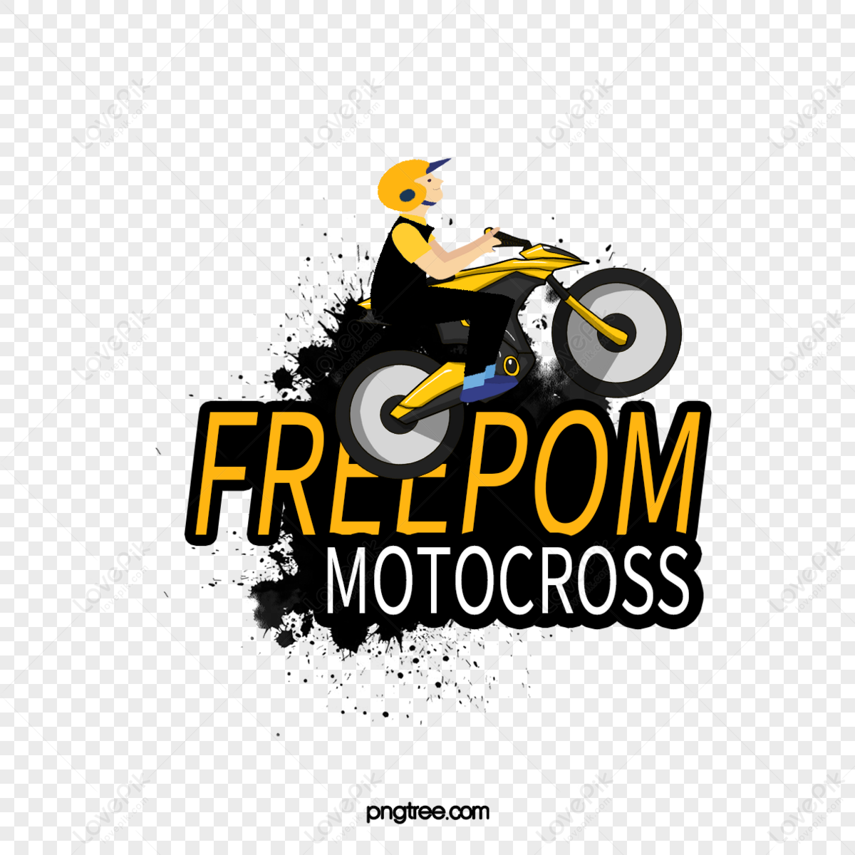 Premium Vector, Rider motocross set logo designs