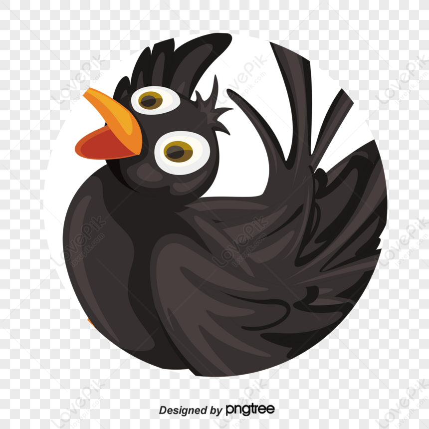 Vintage Black Raven or Crow Logo Vector Illustration Design Stock Vector -  Illustration of background, dark: 179956229