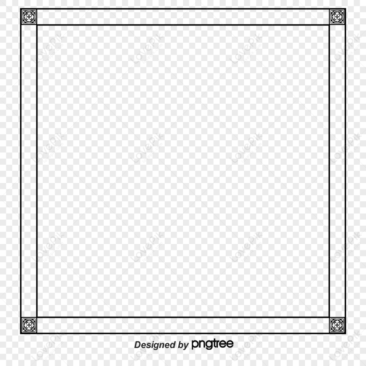 Simple Border,minimal,minimalism,brown PNG Free Download And Clipart ...